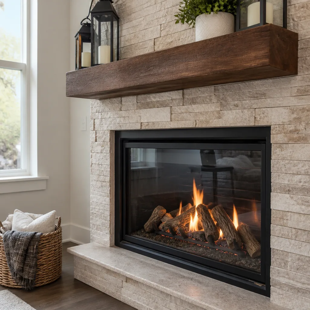 Gas fireplace service