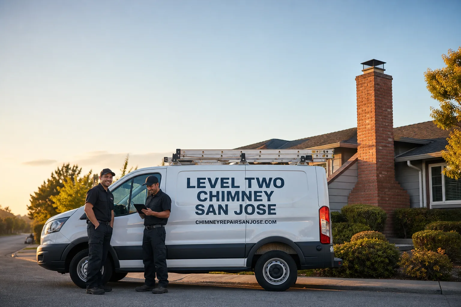 Level Two Chimney San Jose chimney cleaning team